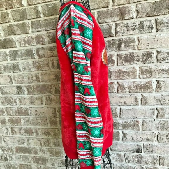 Disney Mickey Mouse Reindeer Sweater Juniors XL - Picture 9 of 12